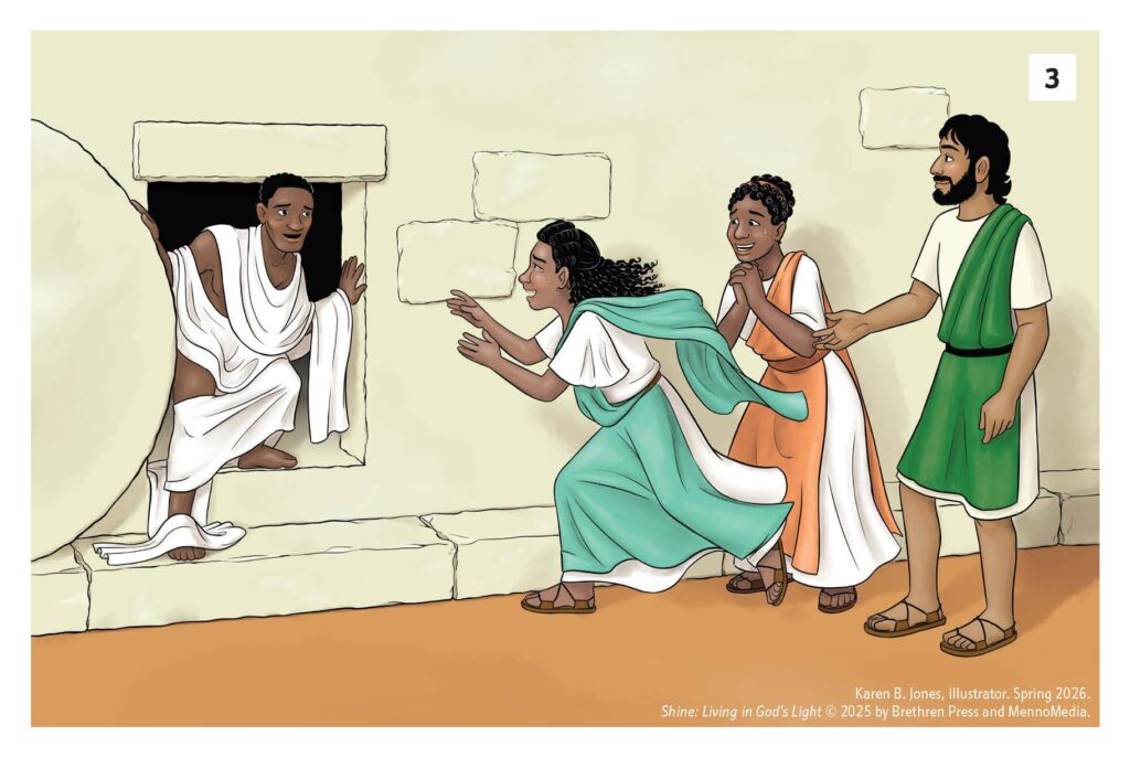 Jesus Raises Lazarus