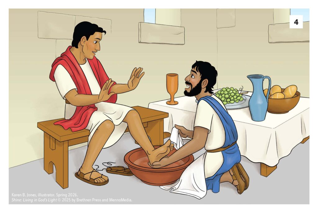 Jesus Washes the Disciples’ Feet